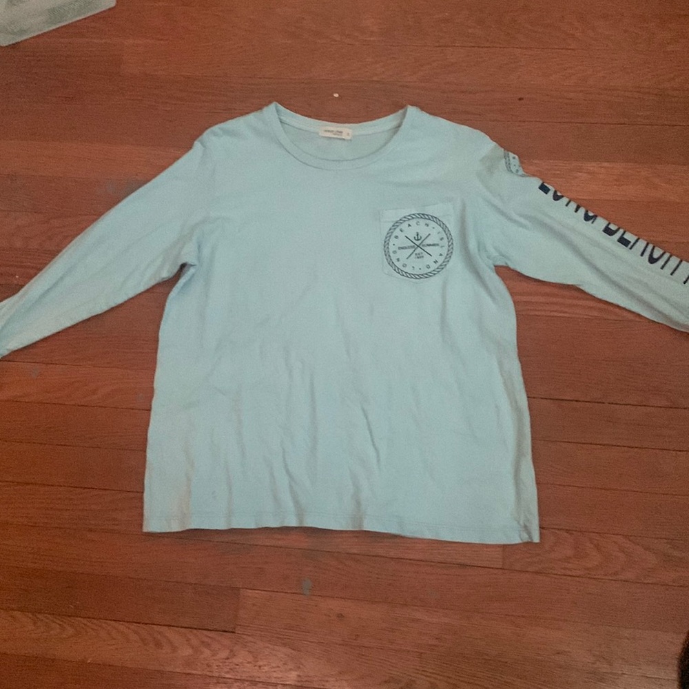 Light blue “ Long Beach Island “ long sleeve shirt